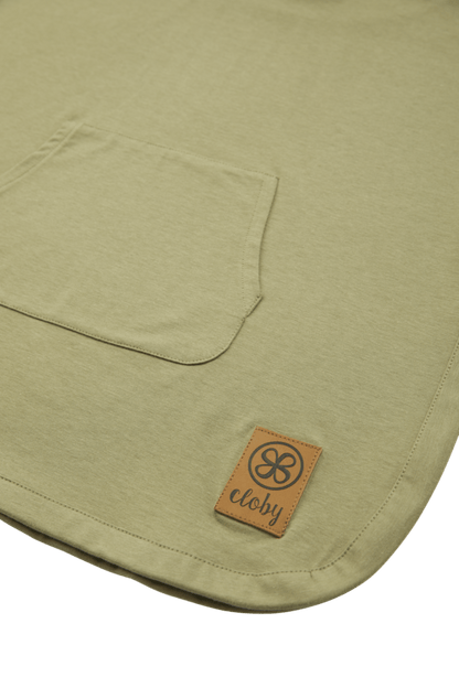 Cloby UV-poncho - Olijfgroen 3-5 jaar - - MamaMilla