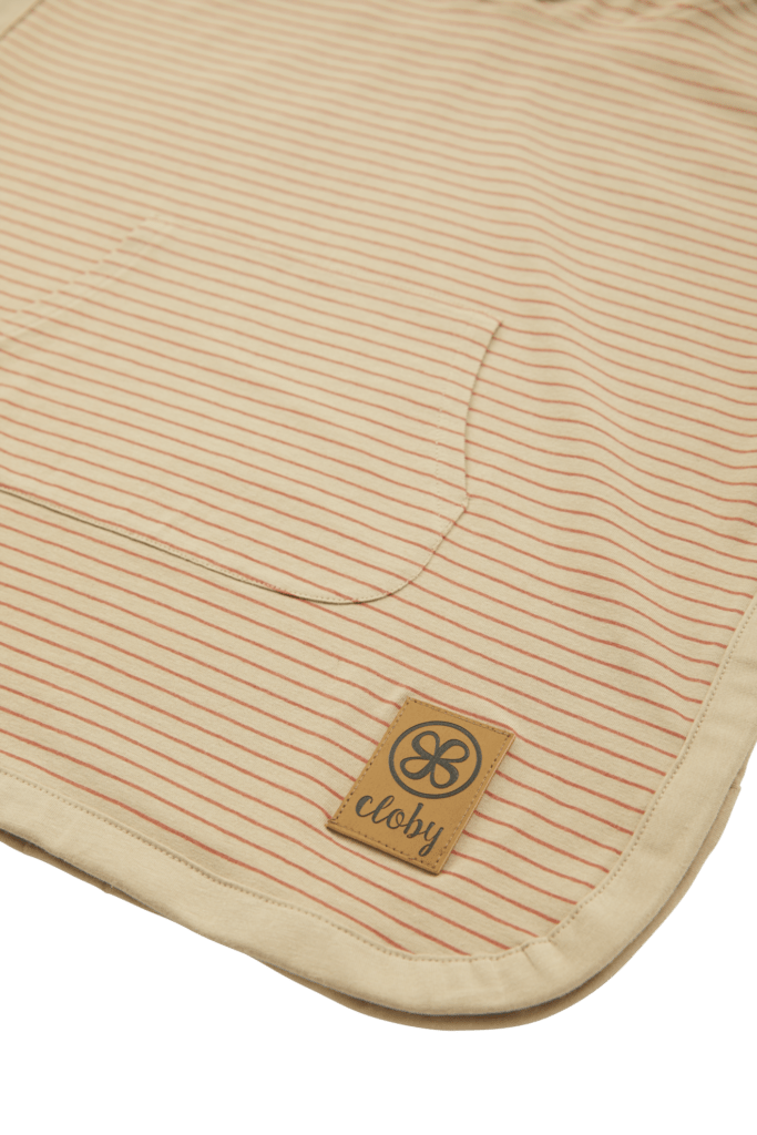 Cloby UV Poncho - Sandy Beach/Peanut Bruin 3-5 jaar - - MamaMilla