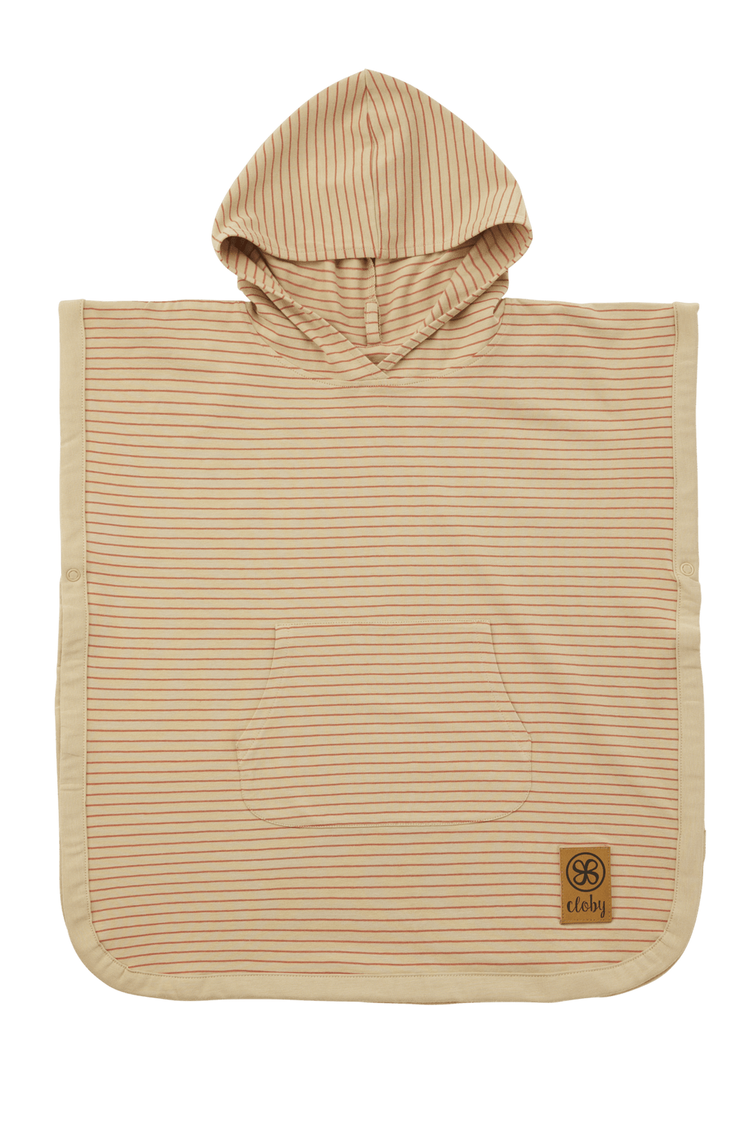 Cloby UV Poncho - Sandy Beach/Peanut Bruin 1-3 jaar - - MamaMilla