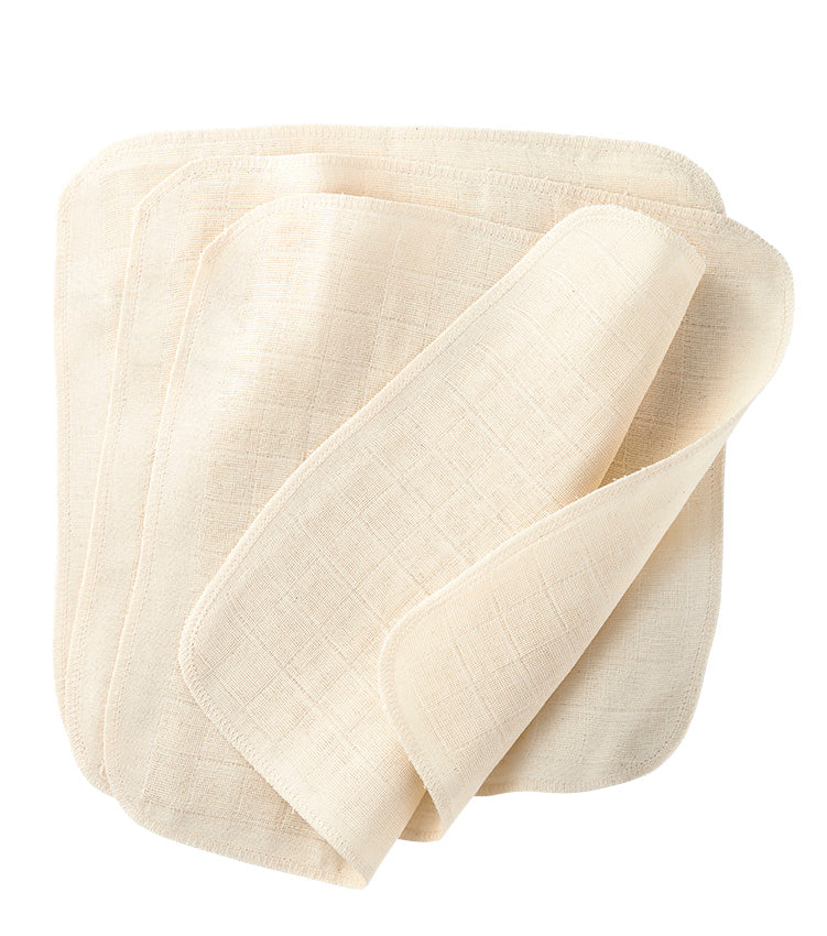 Washandje voor Baby in Mousseline – Natuur – Disana biologische babykleding