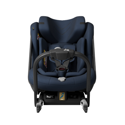Axkid ONE+ 3 - Glacier Lake Blue - iSize 40-125 cm - 40-125 cm (pasgeboren tot 7 jaar) - MamaMilla
