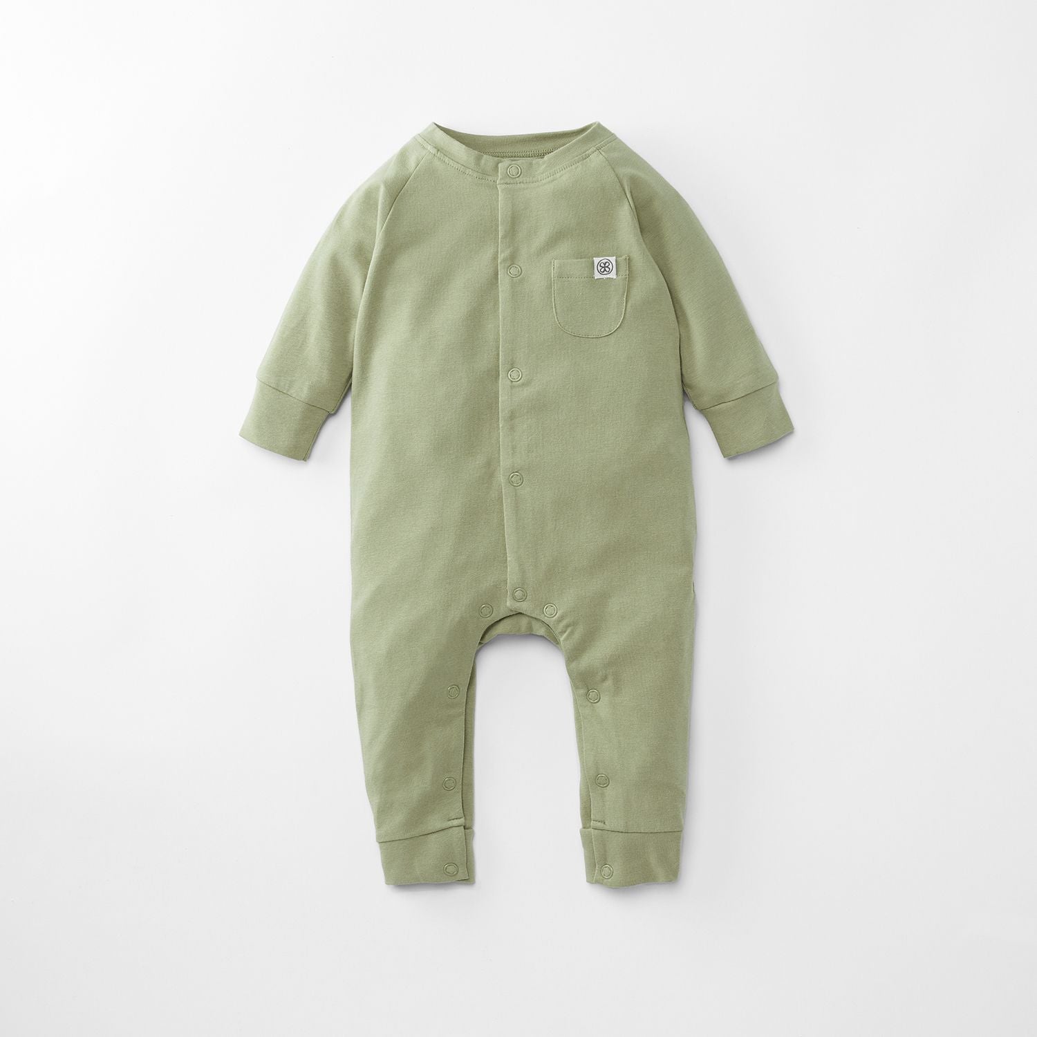 Cloby UV-playsuit - Olijfgroen 62/68 - - MamaMilla