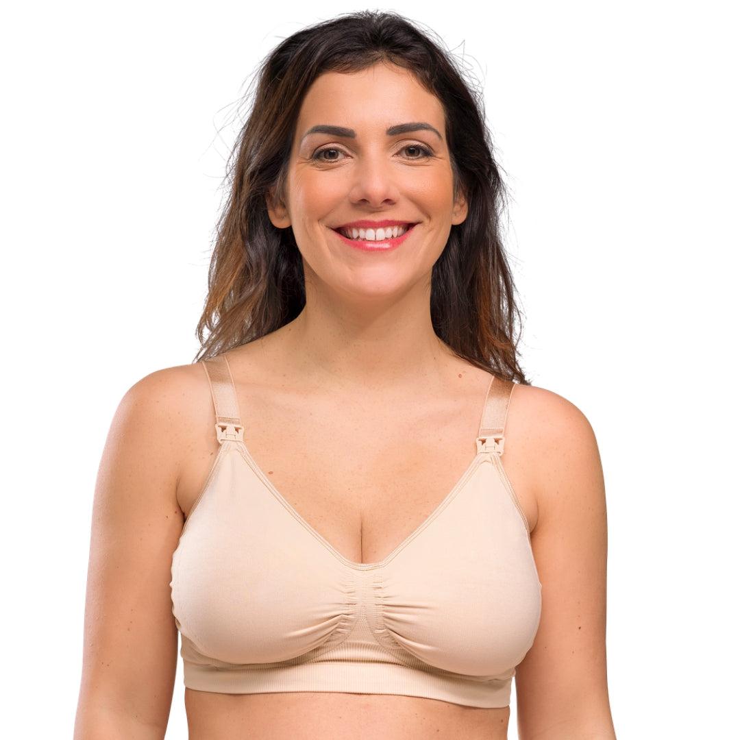 Carriwell Voedingsbeha met gelbeugel - Zonder vulling - Nude - Voedingskleding - MamaMilla