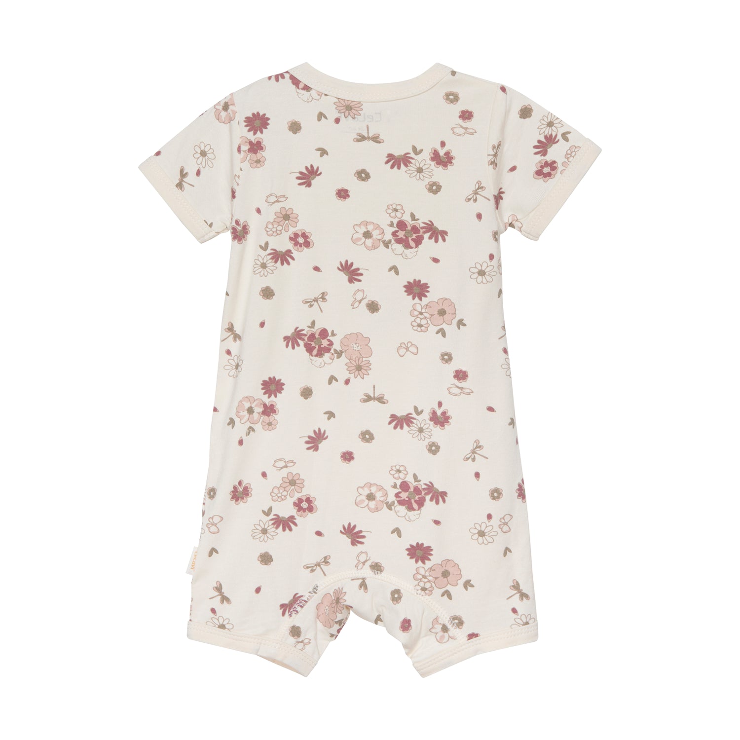 Celavi Jumpsuit met korte mouwen en bloemen - Rose Cloud - Jumpsuit - MamaMilla