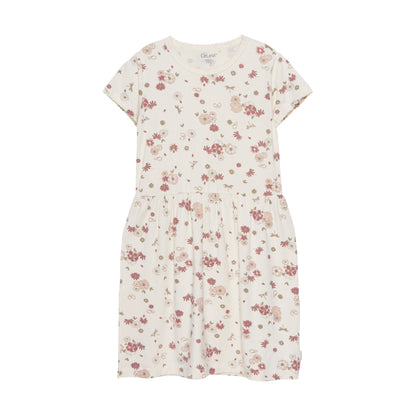 Celavi Jurk in Bamboe - Bloemen - Rose Cloud - Jurk - MamaMilla