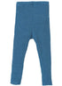 Dunne wollen legging van merinowol – Dove blue – Disana biologische babykleding