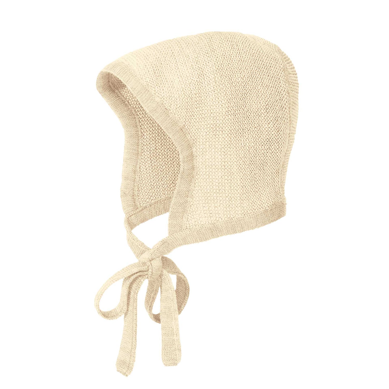 Gebreid babymutsje van merinowol – Nature – Disana biologische babykleding