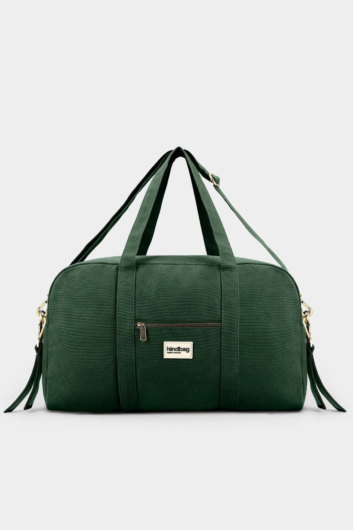 Hindbag Pusletaske Økologisk Bomuld Grøn