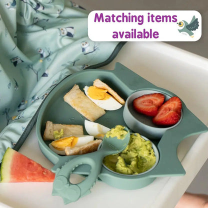 Tidy Tot Siliconen Lepel met Handvat - 2 stuks - Bestek - MamaMilla