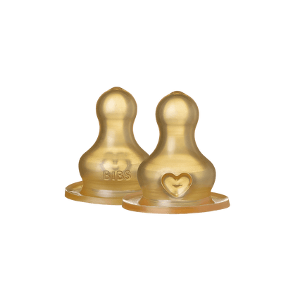 BIBS 2-pack antikrampjesflessenspenen - Slow Flow - MamaMilla