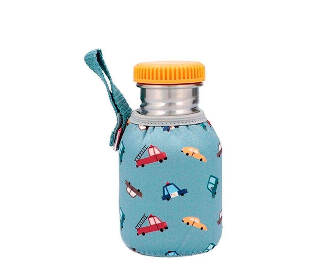 Tutete neopreen hoes voor BLAFRE en TUTETE 300ml/350 ml - Oldtimers - Neopreen hoes - MamaMilla