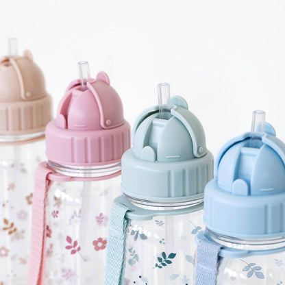 Drinkfles met uitloop in tritan kunststof - 500 ml - Salieblaadjes - Kunststof drinkfles - MamaMilla