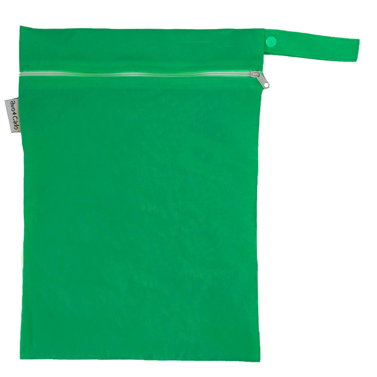 avo+cado Wetbag Medium met één compartiment - Donkergroen - Wetbag medium - MamaMilla