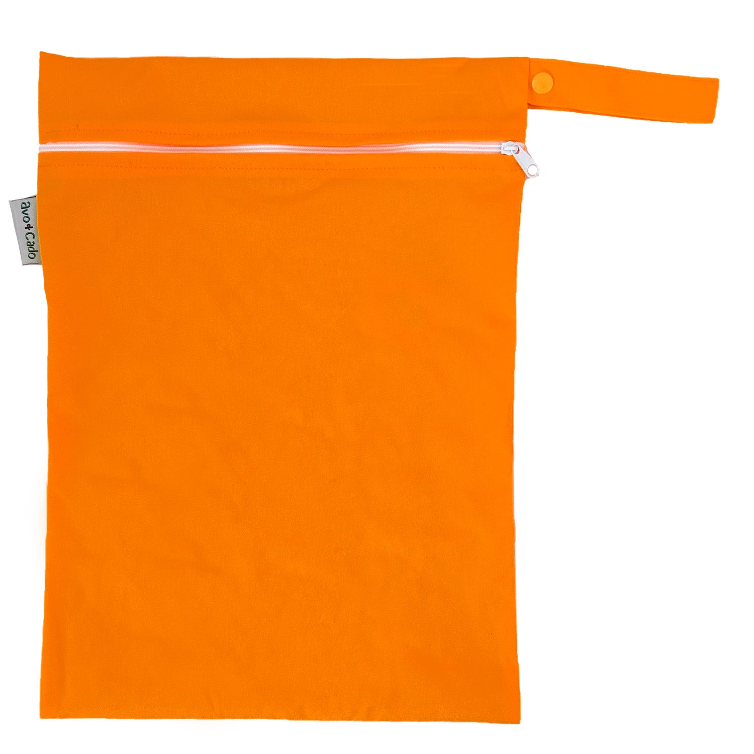 avo+cado Wetbag Medium met één compartiment - Oranje - Wetbag medium - MamaMilla