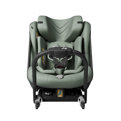 Axkid ONE+ 3 - Nordic Bloom Groen - iSize 40-125 cm - 40-125 cm (Pasgeboren tot 7 jaar) - MamaMilla