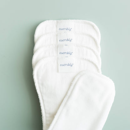 Esembly-inzetstuk van biologisch katoen met fleece - 2 stuks - Booster - MamaMilla