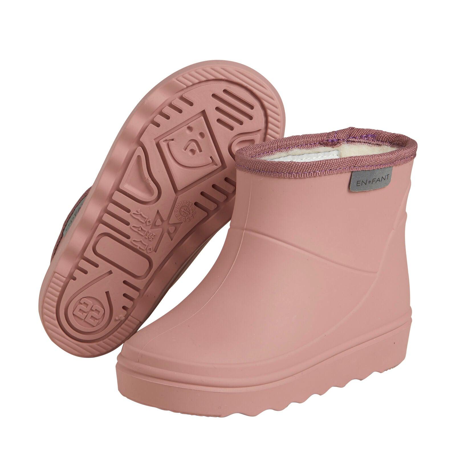 A FANT thermische laarzen - Korte schacht - Oudroze - schoenen - MamaMilla