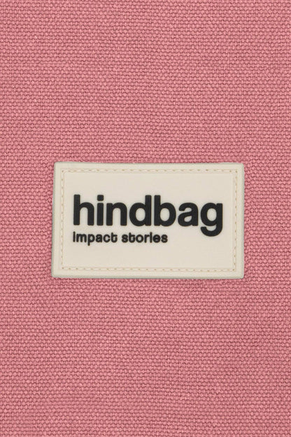 Hindbag Pusletaske Økologisk Bomuld Lyserød