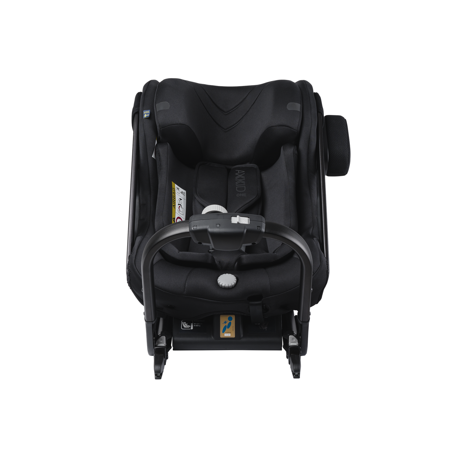 Axkid ONE 2 - Tar - iSize 61-125 cm - TENTOONSTELLING - 61-125 cm (3 maanden tot 7 jaar) - MamaMilla