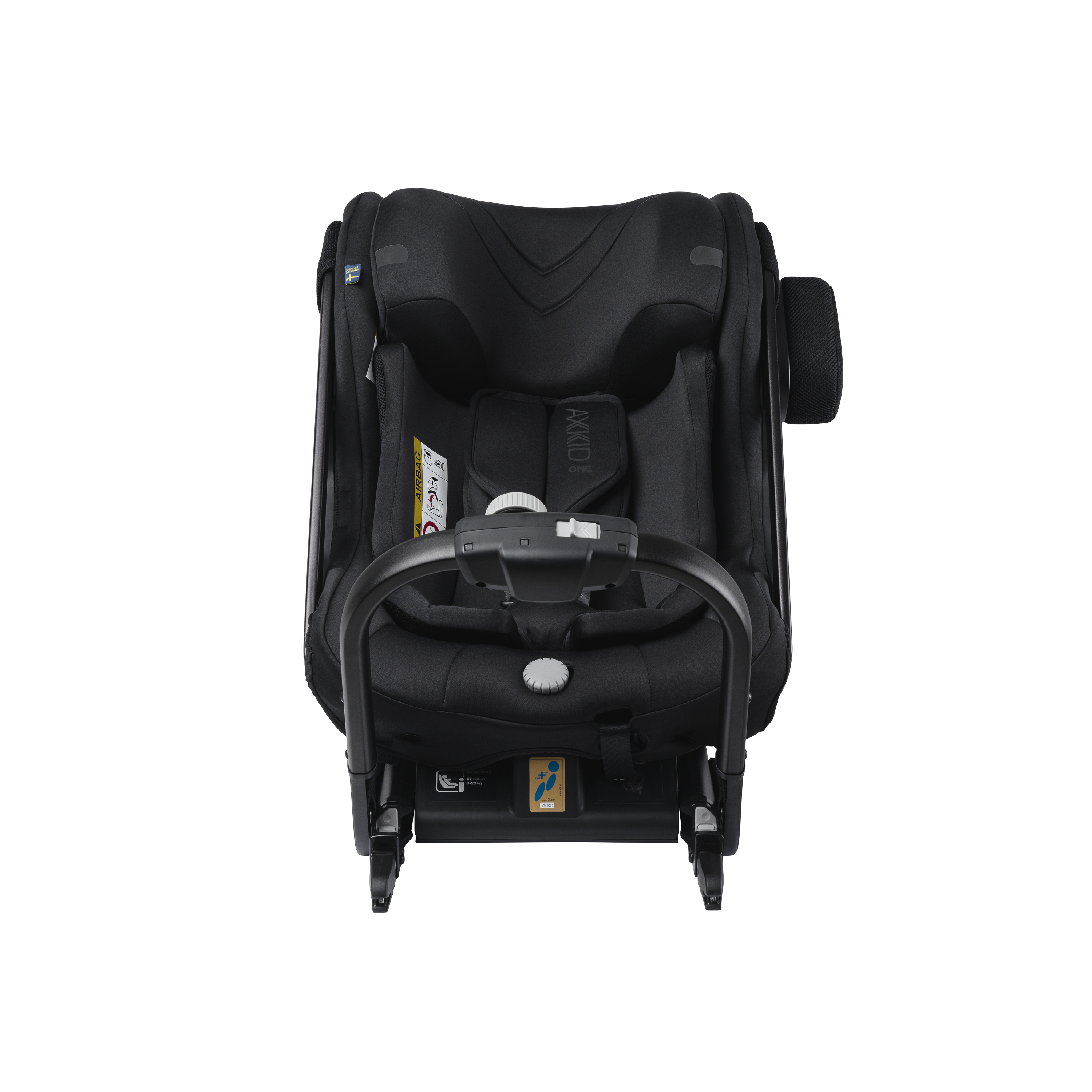 Axkid ONE 2 - Tar - iSize 61-125 cm - TENTOONSTELLING - 61-125 cm (3 maanden tot 7 jaar) - MamaMilla