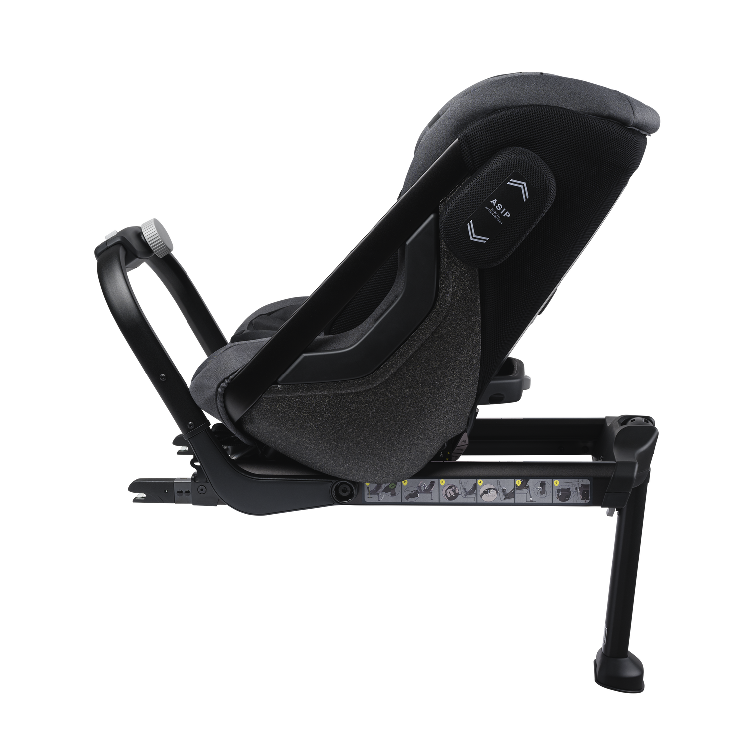 Axkid ONE 2 - Granite Melange - iSize 61-125 cm- AANBIEDING - 61-125 cm (3 maanden tot 7 jaar) - MamaMilla