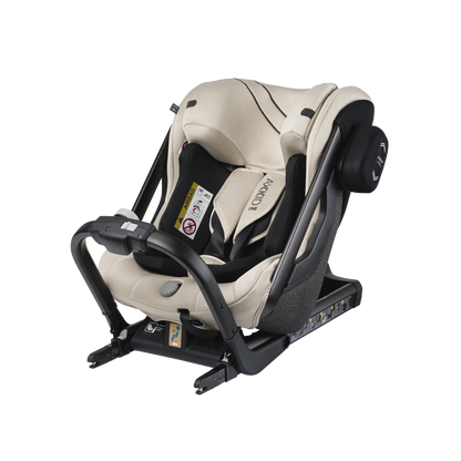 Axkid ONE 2 - Brick Melange - iSize 61-125 cm - 61-125 cm (3 maanden tot 7 jaar) - MamaMilla