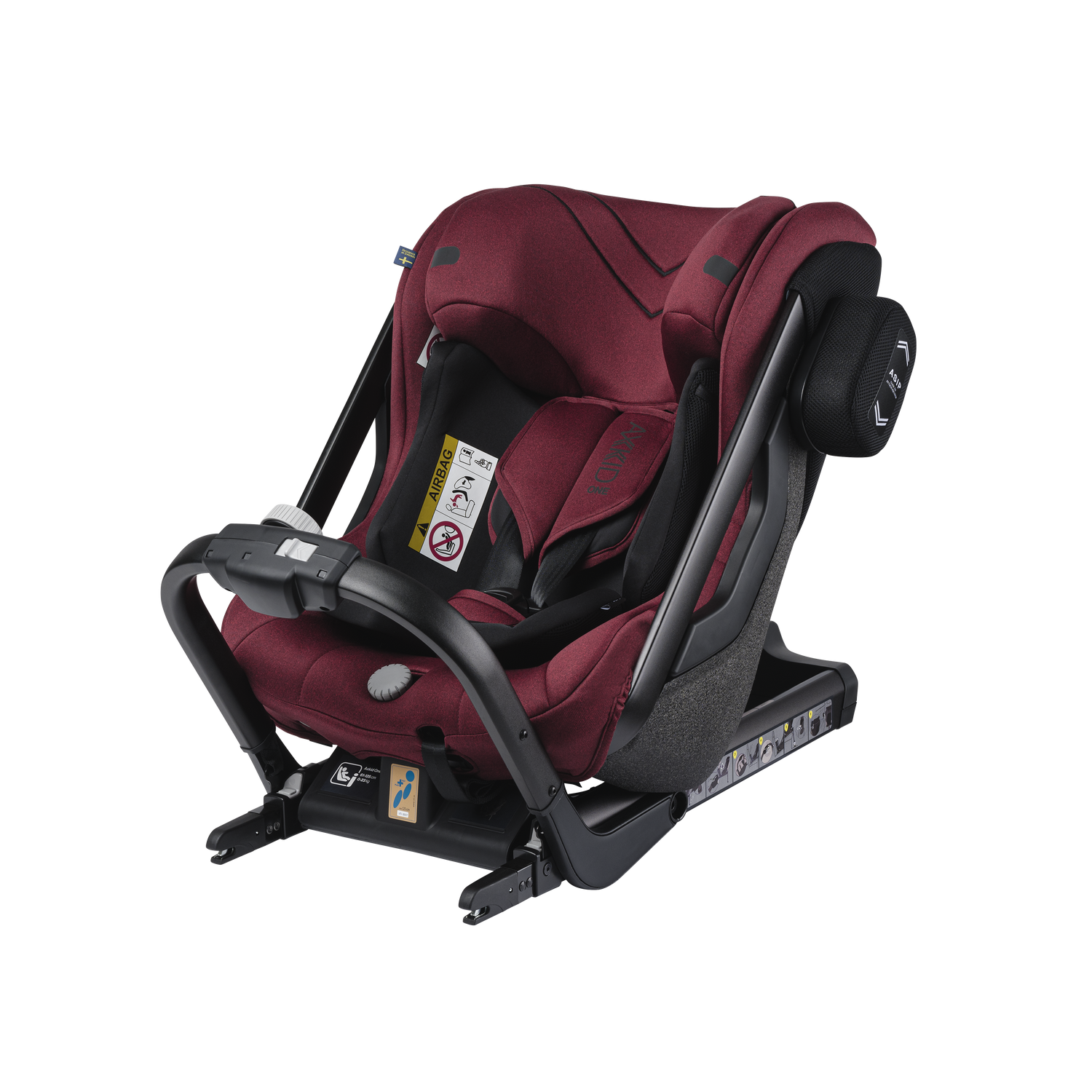 Axkid ONE 2 - Tegel Melange - iSize 61-125 cm - 61-125 cm (3 maanden t/m 7 jaar) - MamaMilla
