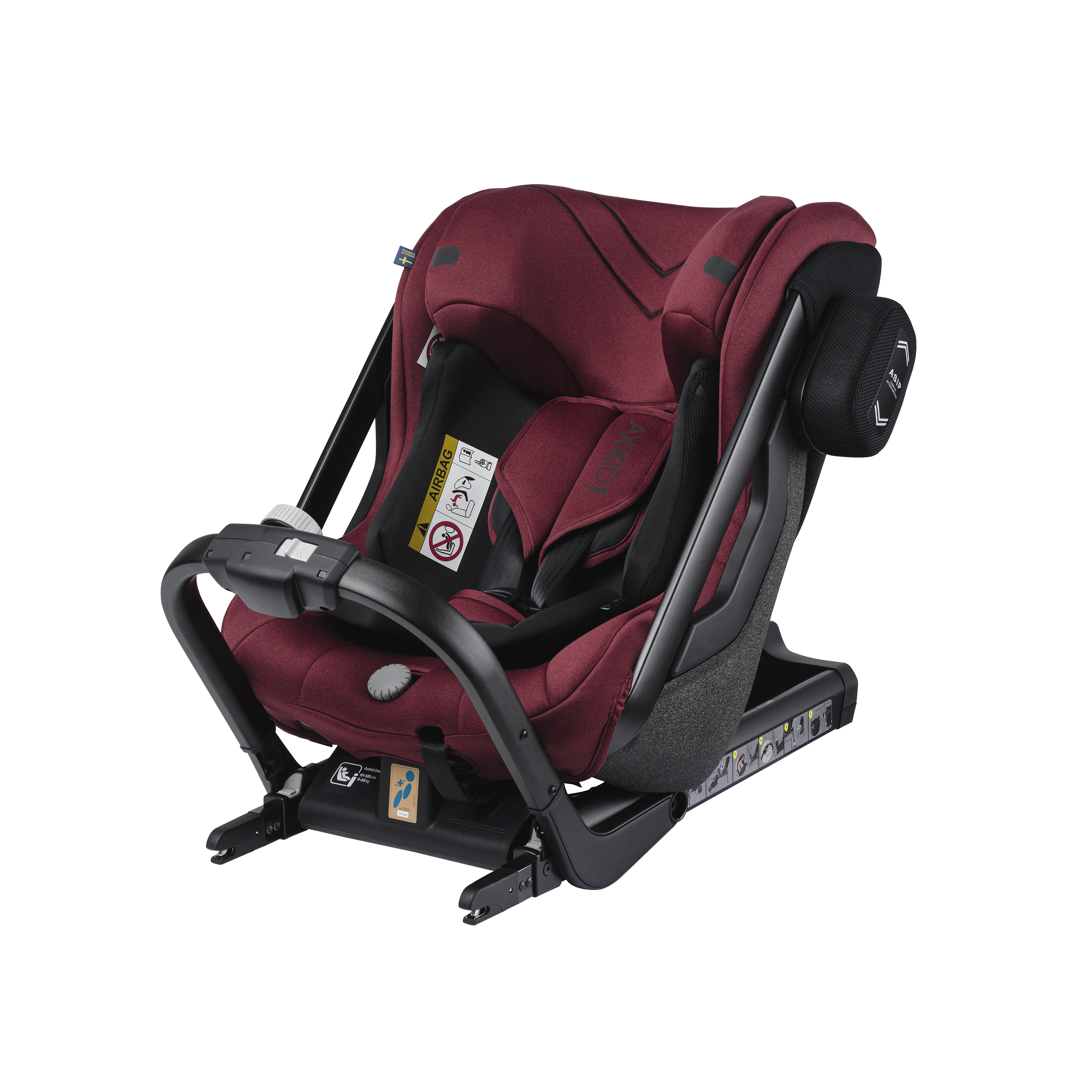 Axkid ONE 2 - Tegel Melange - iSize 61-125 cm - 61-125 cm (3 maanden t/m 7 jaar) - MamaMilla