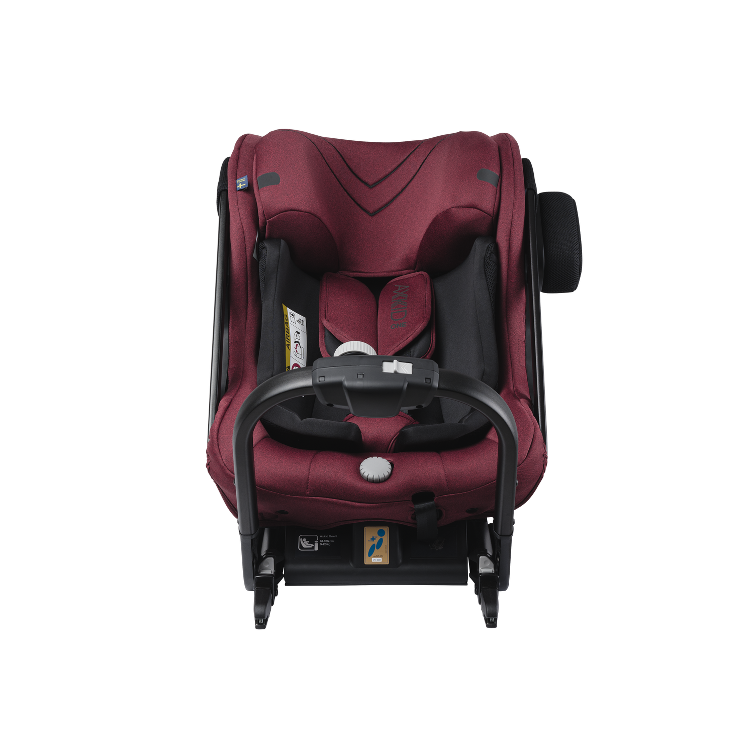 Axkid ONE 2 - Tegel Melange - iSize 61-125 cm - 61-125 cm (3 maanden t/m 7 jaar) - MamaMilla