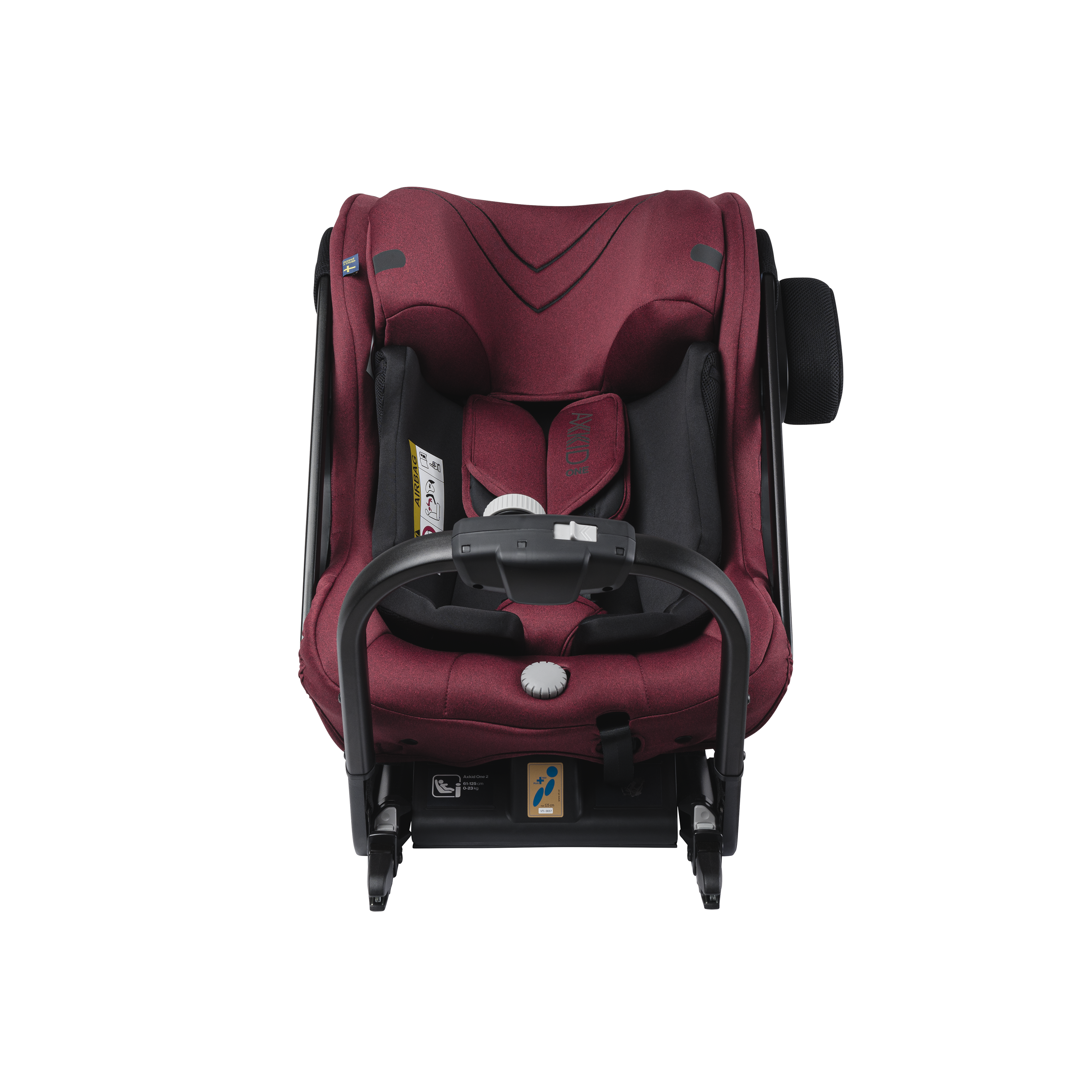 Axkid ONE 2 - Tegel Melange - iSize 61-125 cm - 61-125 cm (3 maanden t/m 7 jaar) - MamaMilla