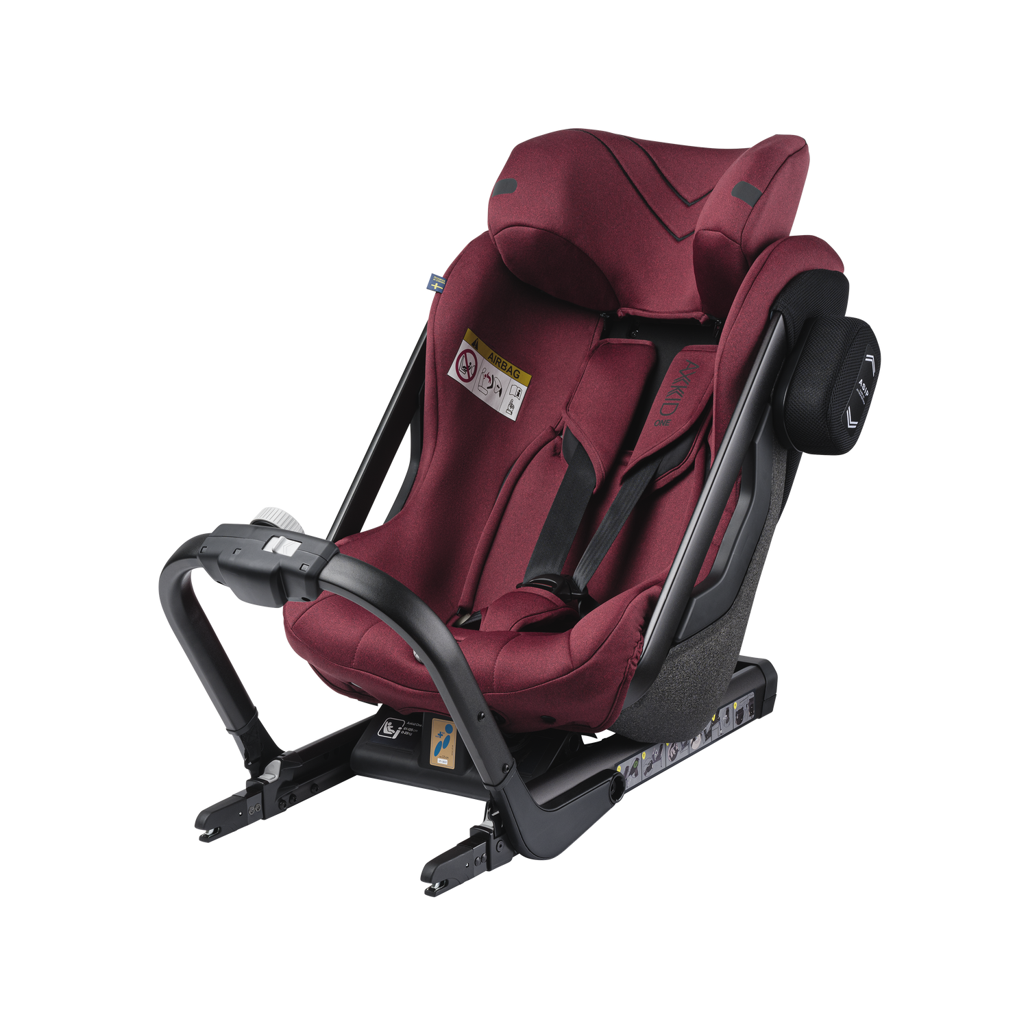 Axkid ONE 2 - Tegel Melange - iSize 61-125 cm - 61-125 cm (3 maanden t/m 7 jaar) - MamaMilla