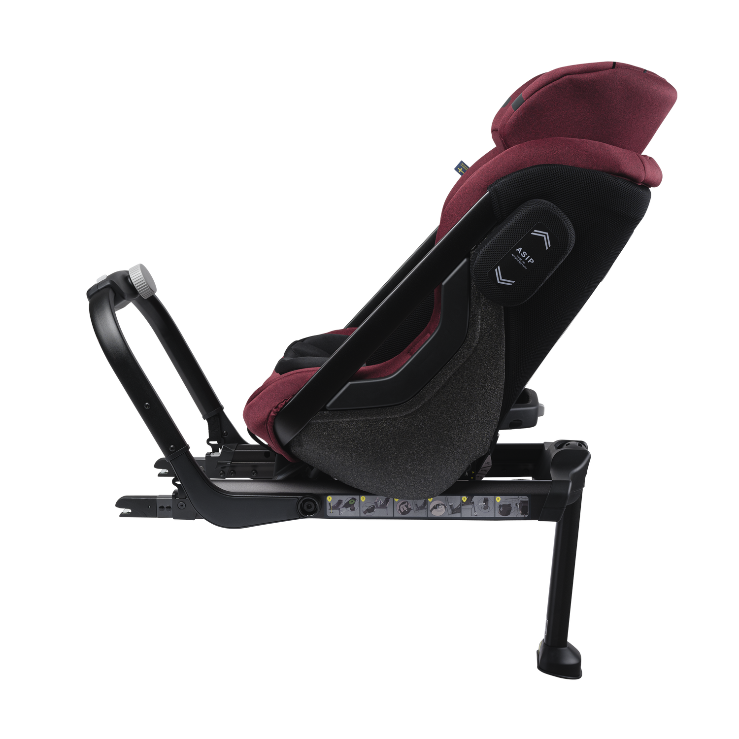 Axkid ONE 2 - Tegel Melange - iSize 61-125 cm - 61-125 cm (3 maanden t/m 7 jaar) - MamaMilla
