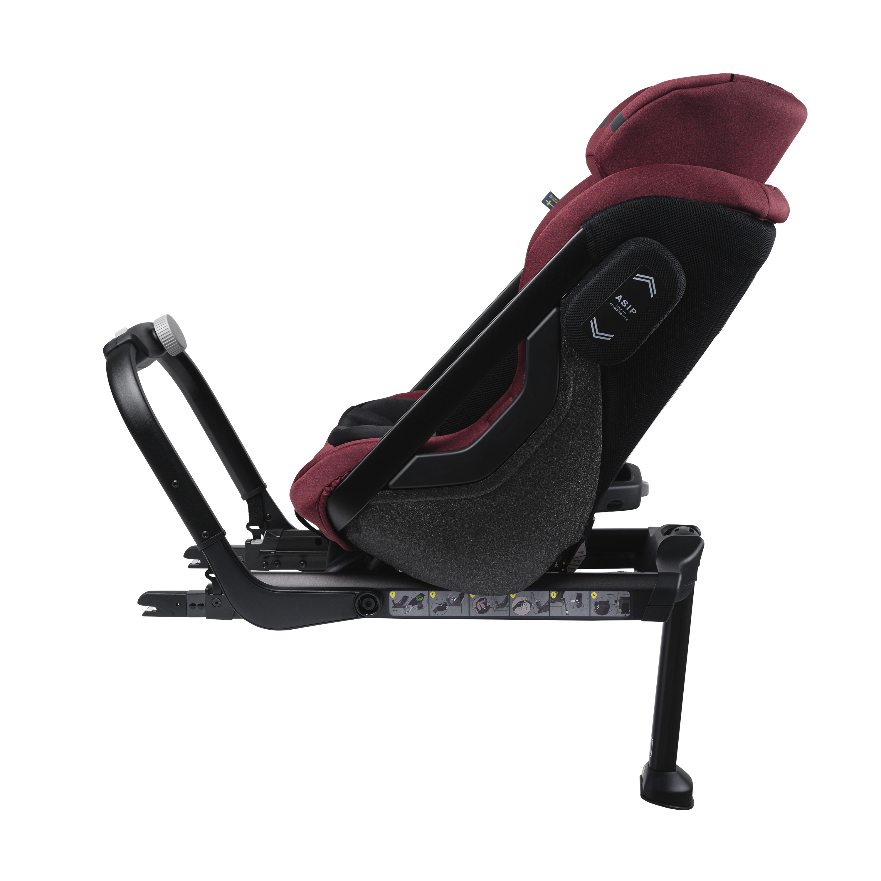 Axkid ONE 2 - Tegel Melange - iSize 61-125 cm - 61-125 cm (3 maanden t/m 7 jaar) - MamaMilla