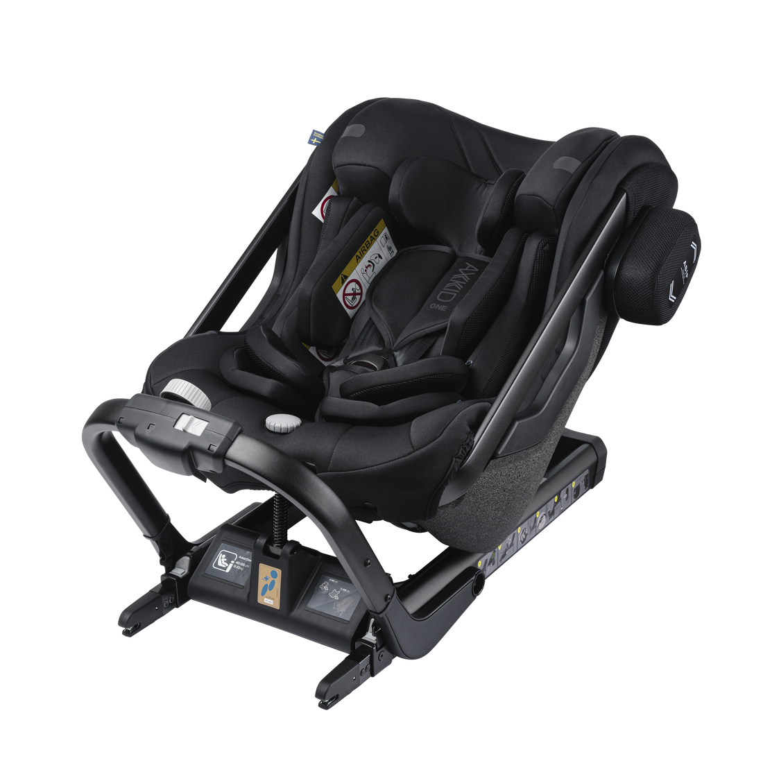Axkid ONE+ 2 - Teer - iSize 40-125 cm - 40-125 cm (Pasgeboren tot 7 jaar) - MamaMilla
