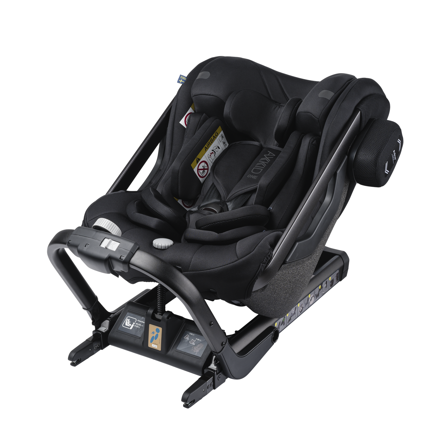 Axkid ONE+ 2 - Teer - iSize 40-125 cm - 40-125 cm (Pasgeboren tot 7 jaar) - MamaMilla