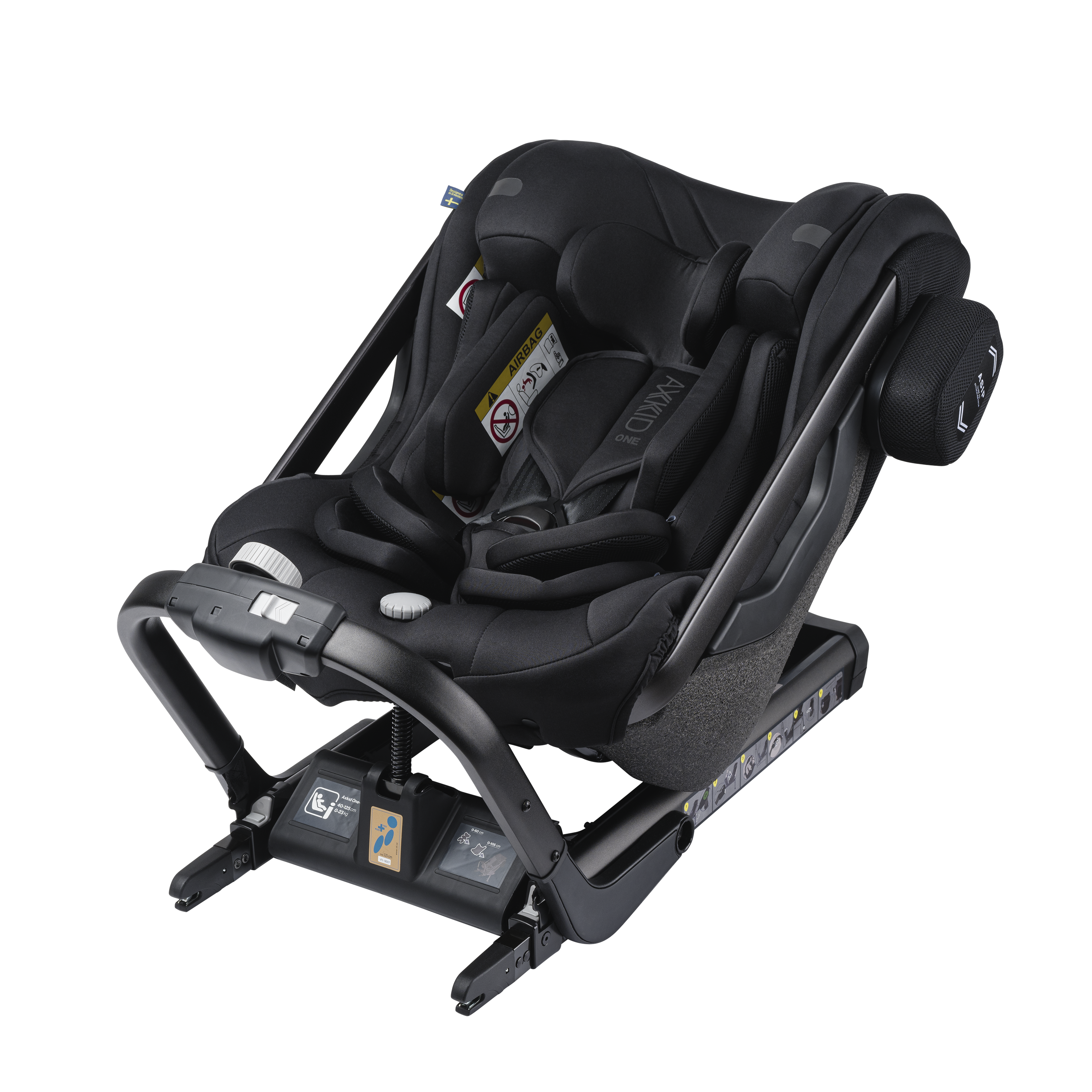 Axkid ONE+ 2 - Teer - iSize 40-125 cm - 40-125 cm (Pasgeboren tot 7 jaar) - MamaMilla
