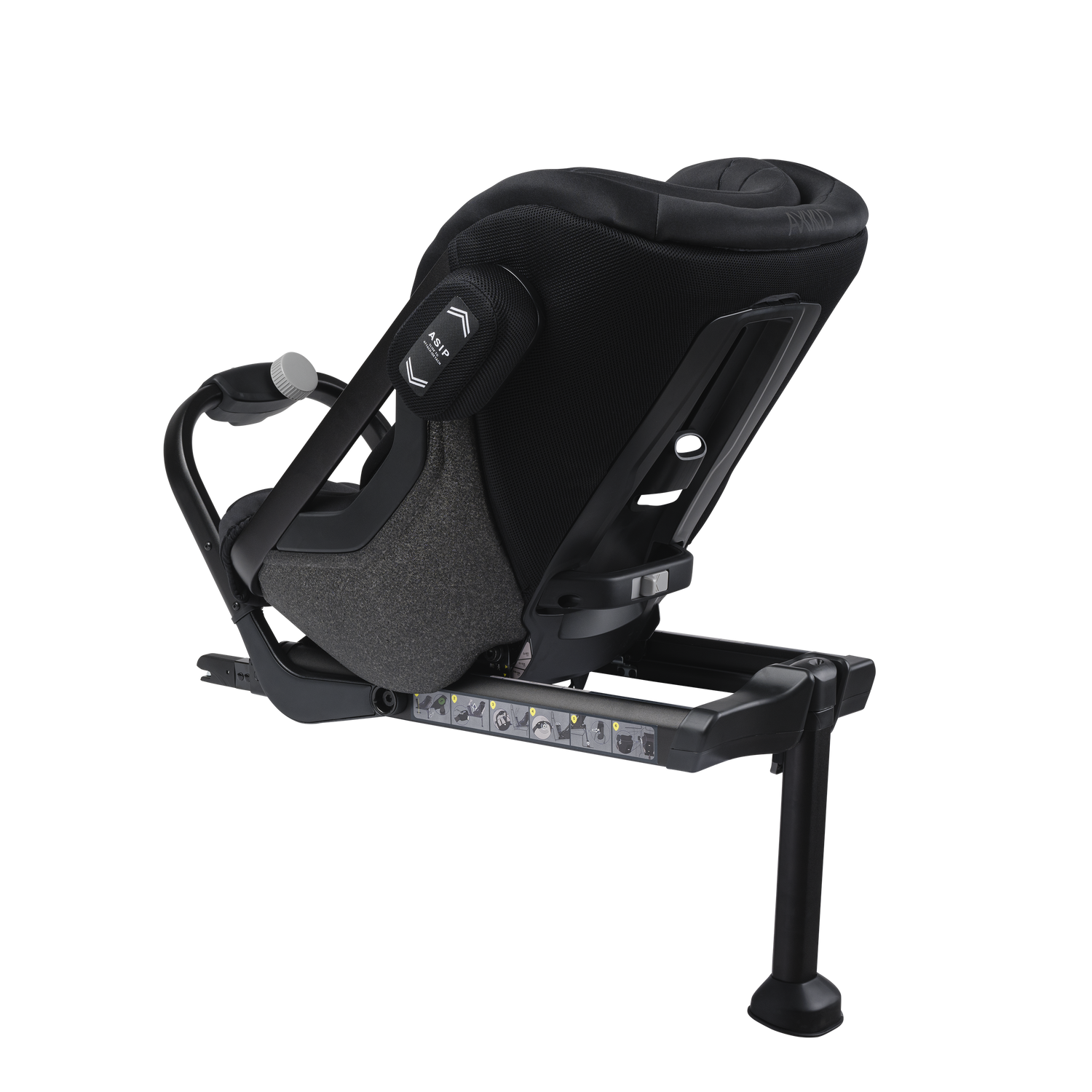 Axkid ONE+ 2 - Teer - iSize 40-125 cm - 40-125 cm (Pasgeboren tot 7 jaar) - MamaMilla