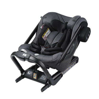 Axkid ONE+ 2 - Granite Melange - iSize 40-125 cm - 40-125 cm (pasgeboren tot 7 jaar) - MamaMilla