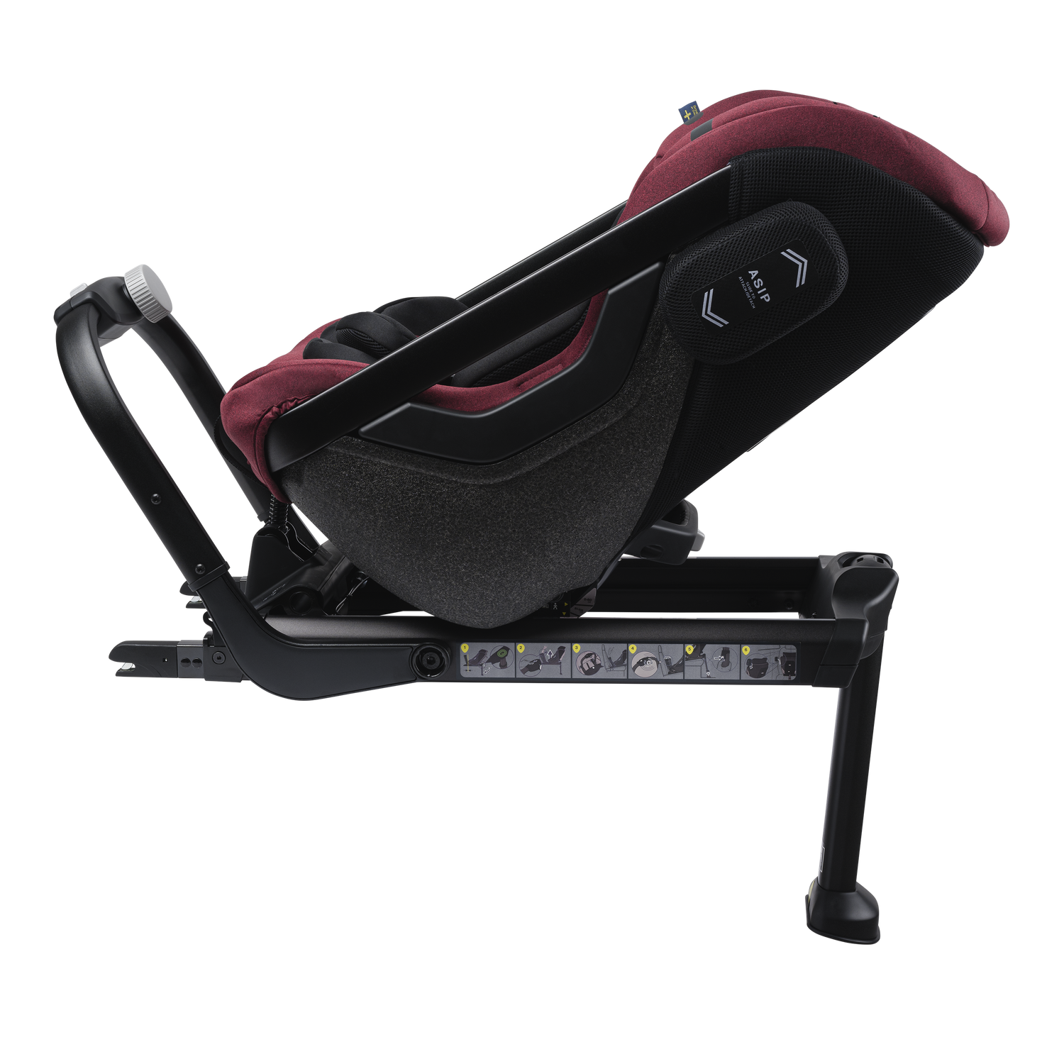 Axkid ONE 2 - Tegel Melange - iSize 61-125 cm - 61-125 cm (3 maanden t/m 7 jaar) - MamaMilla