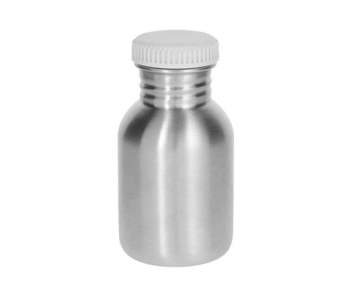 Drinkfles met uitloop in roestvrij staal - 350 ml - Wit - Drinkfles in staal - MamaMilla