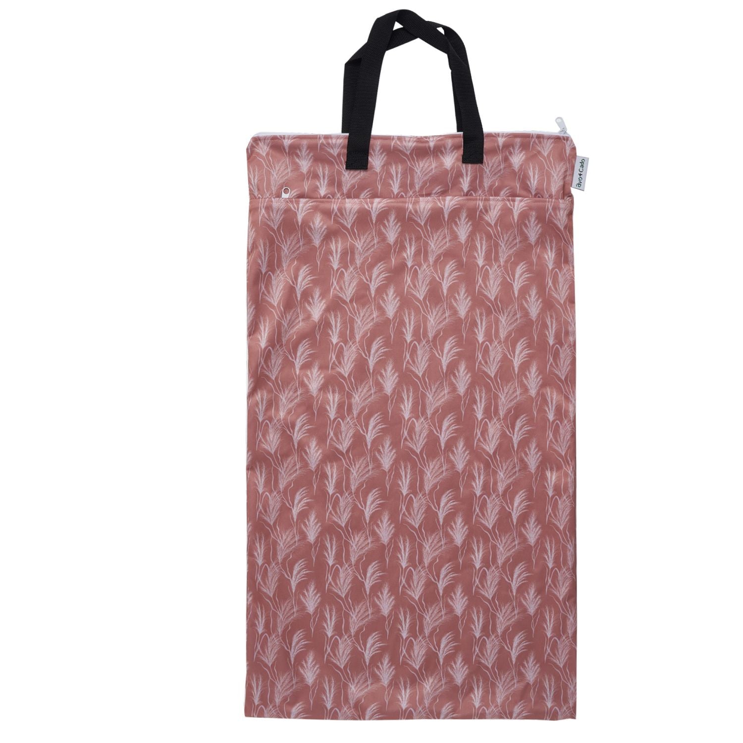 avo+cado Wetbag Large met Twee Compartimenten en Hank - Pampasgras - Wetbag large - MamaMilla