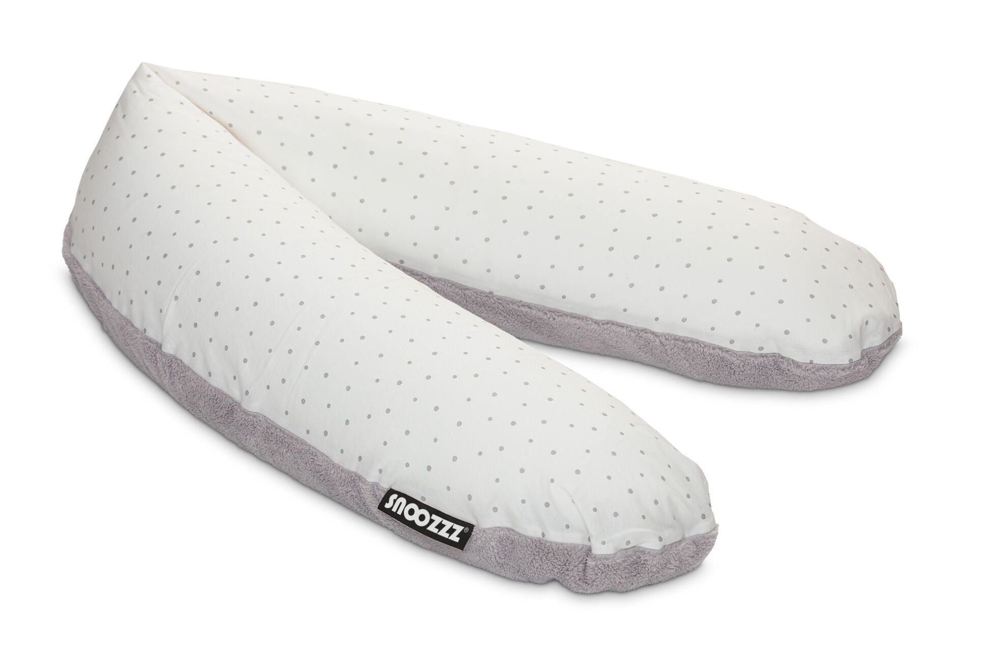 Snoozzz Zwangerschaps- &amp; voedingskussen - Teddy mini dots - Voedingskussen - MamaMilla