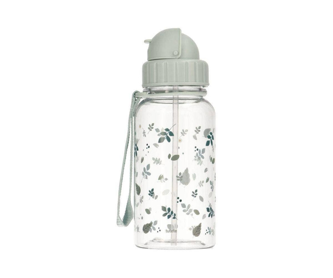 Drinkfles met uitloop in tritan kunststof - 500 ml - Salieblaadjes - Kunststof drinkfles - MamaMilla