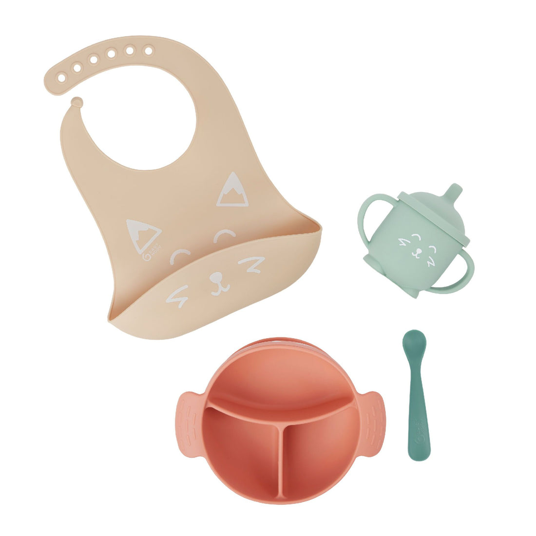 Babymoov Eetset 12-24 maanden - Terracotta Fox - Eetset - MamaMilla