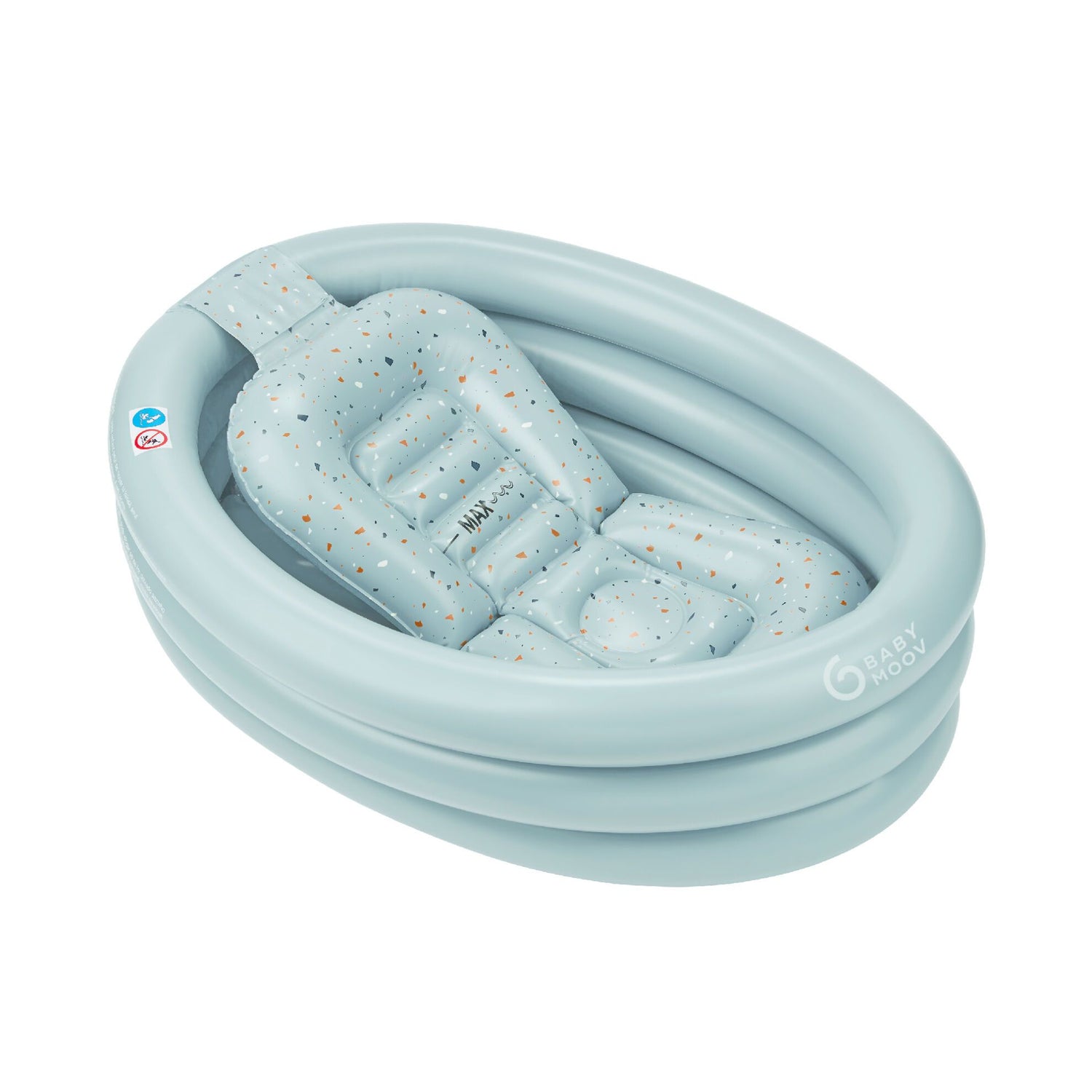 Babymoov Opblaasbaar bad - Aqua Dots - Badkuip - MamaMilla