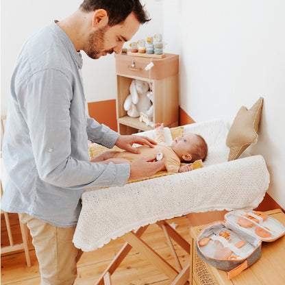 Babymoov Voedingsset voor Baby - 9-delig - Perzik - Voedingsset - MamaMilla