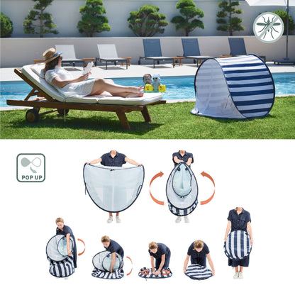 Babymoov UV-tent - Mariniére - UV-tent - MamaMilla