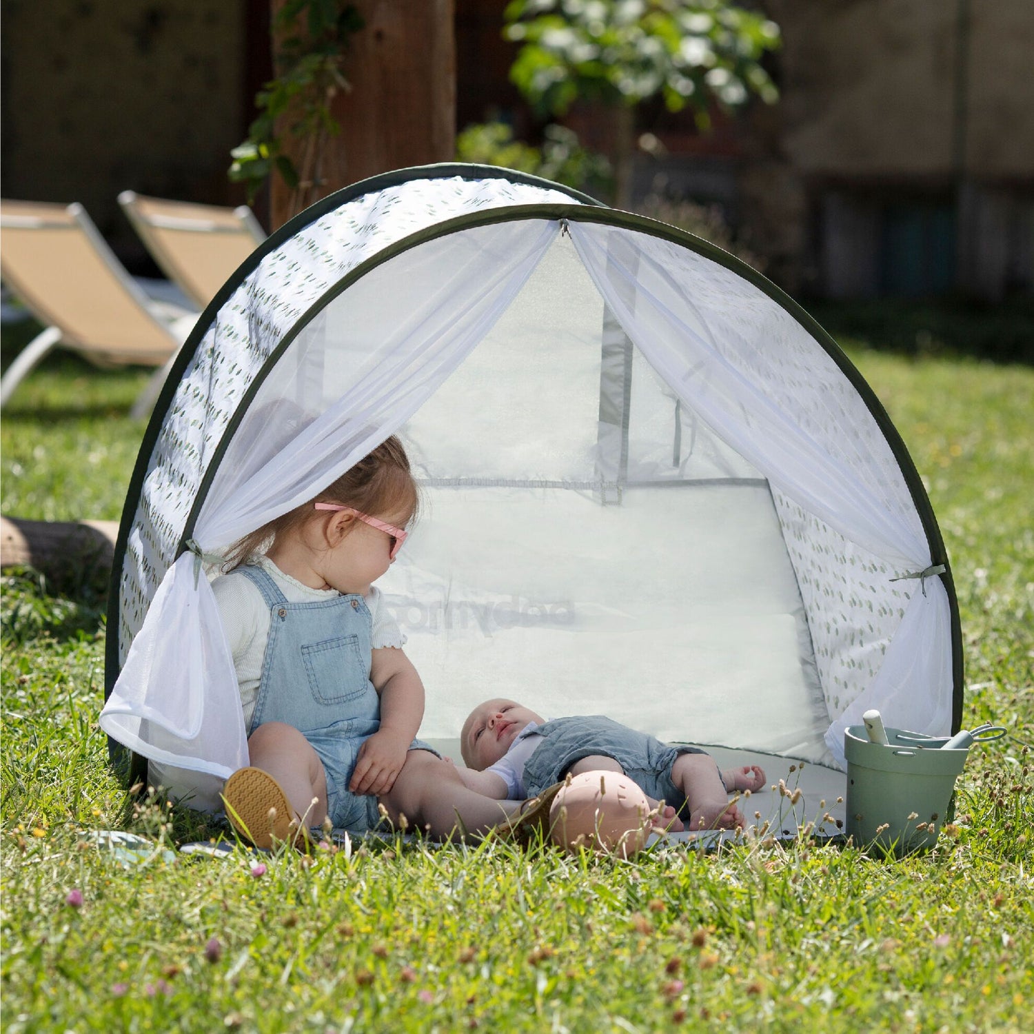 Babymoov UV-tent - Groen - Provence - UV-tent - MamaMilla