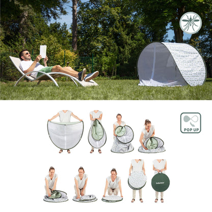 Babymoov UV-tent - Groen - Provence - UV-tent - MamaMilla