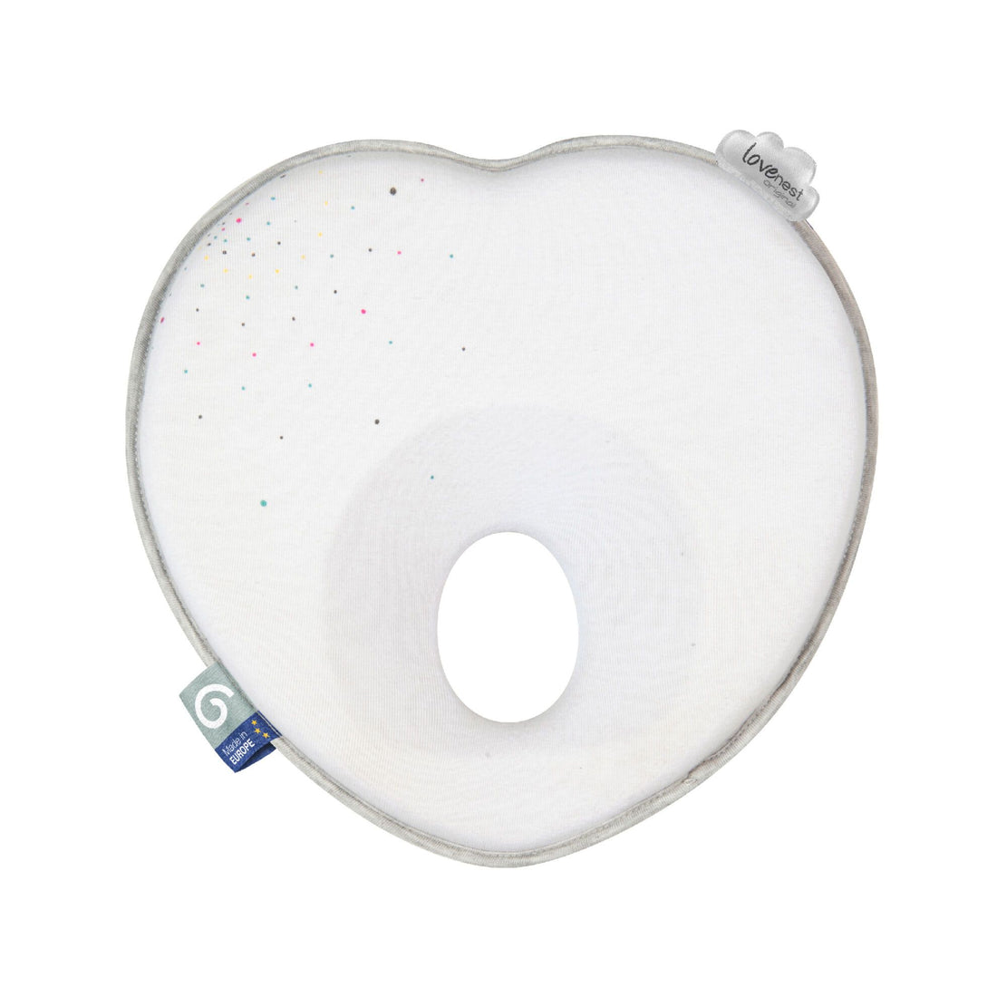 Babymoov Ergonomisch Babykussen (Loverest) - Wit (0-4m) - Babyhoofdkussen - MamaMilla